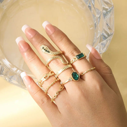 Serpent's Embrace Ring Collection